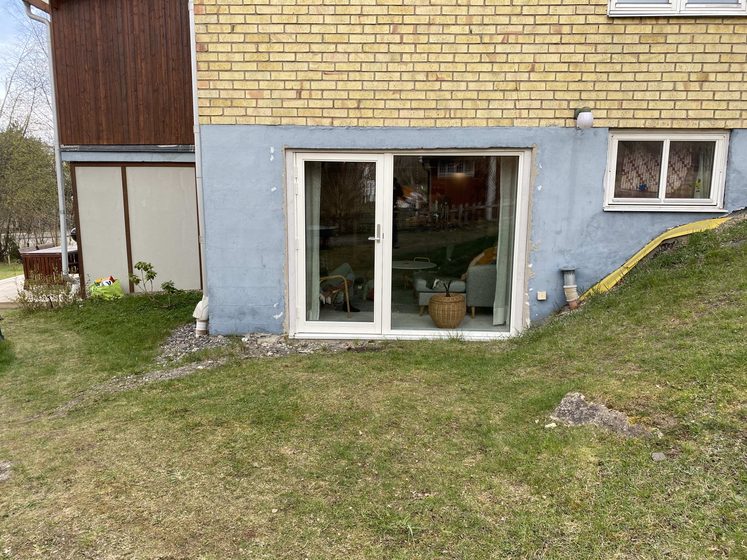 Före – oanvänd sluttning Järna